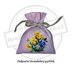 Levandulový pytlíček růžový č. 15