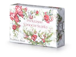Extra velké mýdlo 200g - Překrásné Vánoční svátky