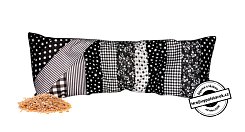 Nahřívací polštářek pšenice 50x18cm černý