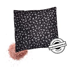 Nahřívací polštářek himalájská sůl černý