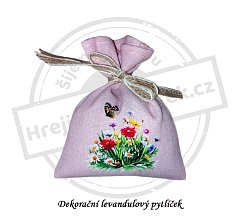 Levandulový pytlíček růžový č.17