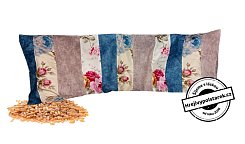 Nahřívací polštářek pšenice 50x18cm růžičky