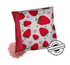 Solný polštářek nahřívací jahody