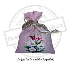 Levandulový pytlíček růžový č.16
