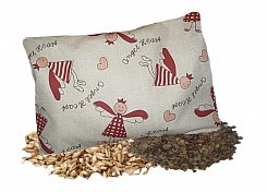 Nahřívací pohankovo / špaldový polštářek anděl