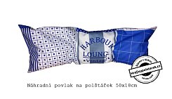 Náhradní povlak na polštářek 50x18cm vintage