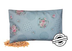 Nahřívací polštářek pšenice 30x20cm  růžičky