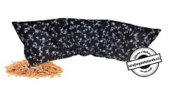 Nahřívací polštářek pšenice 50x18cm černý