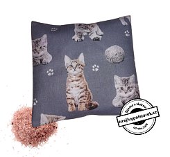 Solný polštářek nahřívací roztomilé kočičky