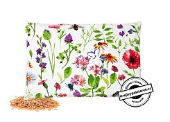 Nahřívací polštářek pšenice 30x20cm letní louka