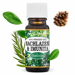 100% přírodní aroma esenciální olej nachlazení a imunita 10ml