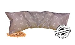 Nahřívací polštářek pšenice 50x18cm latte