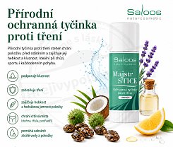 Přírodní ochranná tyčinka proti tření