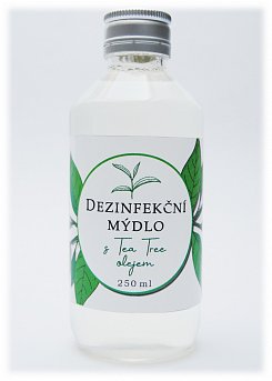 Dezinfekční tekuté mýdlo s Tea Tree olejem / 250 ml