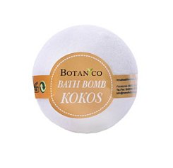 Bath bomb - šumivá koule kokos