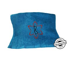 Cestovní froté ručník FitAktiv modrý