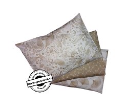 Sada 3ks polštářků - pohankový, špaldový, třešňový latte