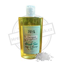 Tělový masážní olej s vřídelní solí - mrtvé moře 250ml